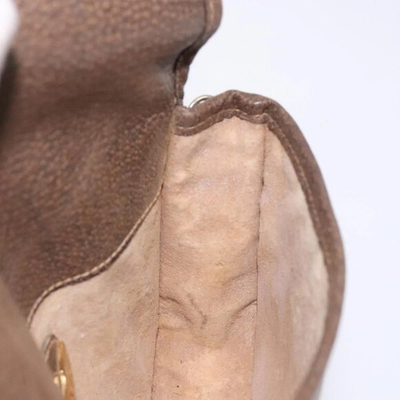 GUCCI GG Plus Supreme Shoulder Bag PVC Beige Gold Auth th6187 - Picture 13 of 16